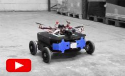 POC robot mobile per ispezioni aeree